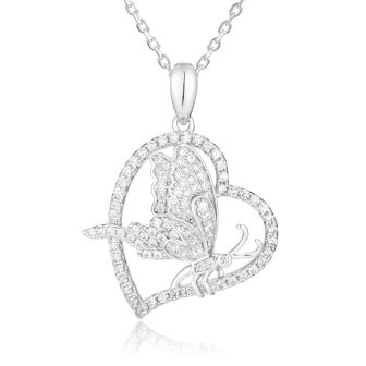 SS Butterfly Pendant