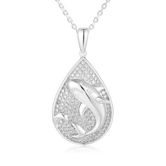 SS Whale Pendant