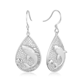 SS Whale Earrings