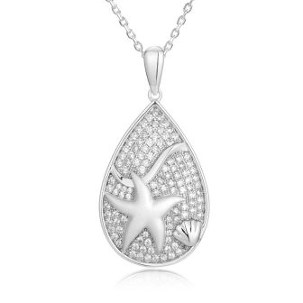 SS Starfish Pendant