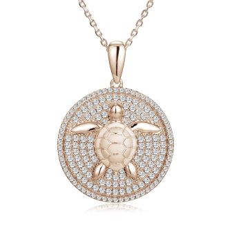 14K Turtle Pendant