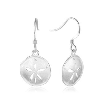 SS Sand Dollar Earrings