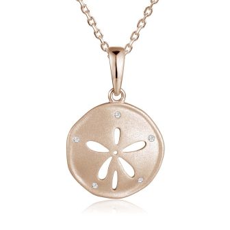 14K Sand Dollar Pendant