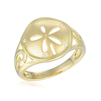 14KY Sand Dollar Rings