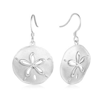 SS Sand Dollar Earrings