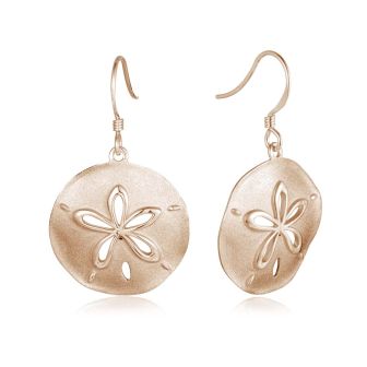 14K Sand Dollar Earrings