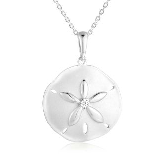 SS Sand Dollar Pendant