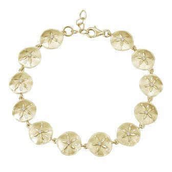 SS Sand Dollar Bracelet