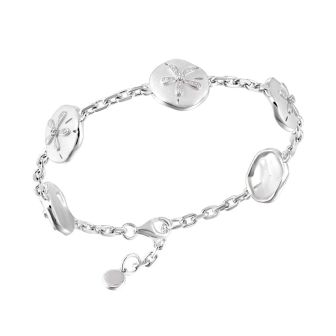 SS 925 Sand Dollar Bracelet
