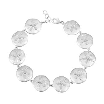 SS Sand Dollar Bracelet