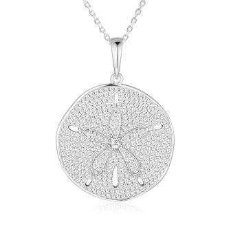 SS Sand Dollar Pendant