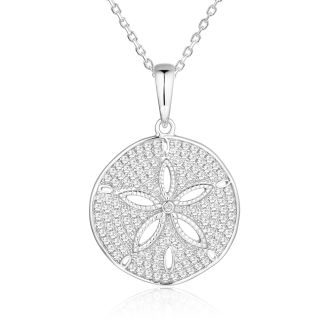 SS Sand Dollar Pendant