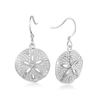 SS Sand Dollar Earrings