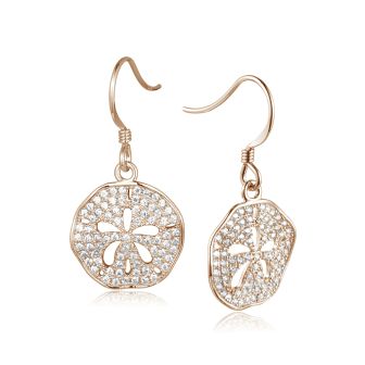 14K Sand Dollar Earrings