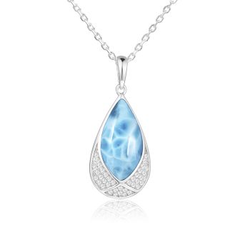 SS Tear Drop Pendant