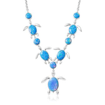SS Opal Necklace