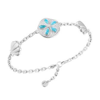 SS 925 Sand Dollar Bracelet