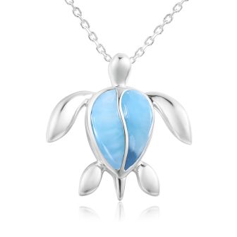 SS Turtle Pendant