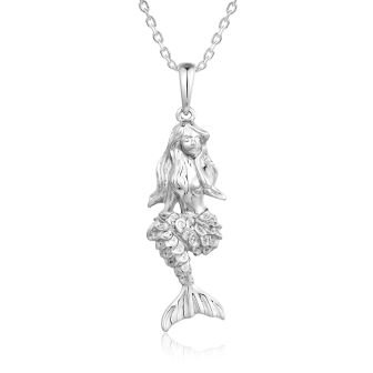 SS Mermaid Pendant