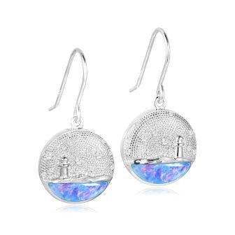SS Opal Earrings