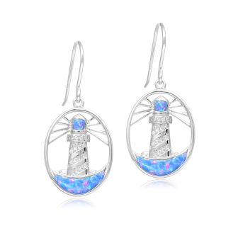 SS Opal Earrings