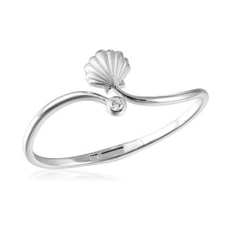 SS 925 Seashell Bangle