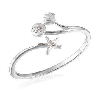 SS 925 Seashell Bangle