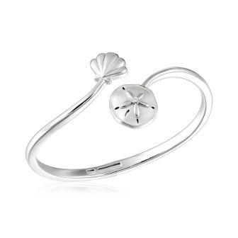 SS 925 Seashell Bangle