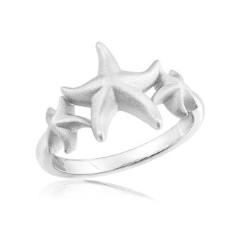 SS Starfish Ring