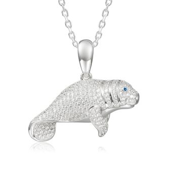 SS 925 Manatee Pendant