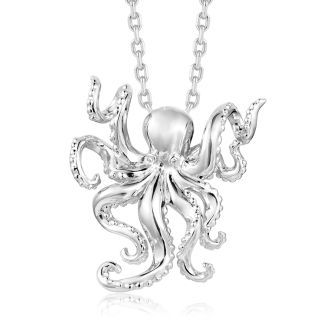 SS 925 Octopus Pendant