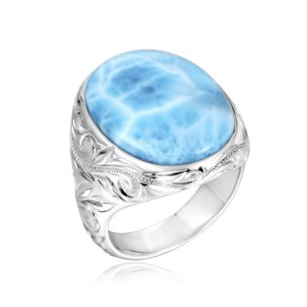 SS Larimar Ring