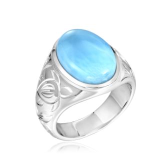 SS Larimar Ring