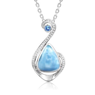 SS Larimar Pendant