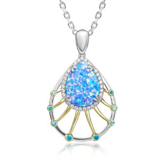 SS Opal Pendant