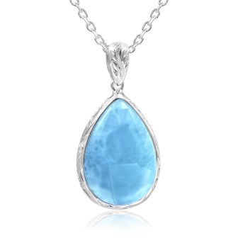 SS Larimar Pendant