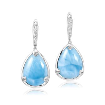 SS Larimar Earrings