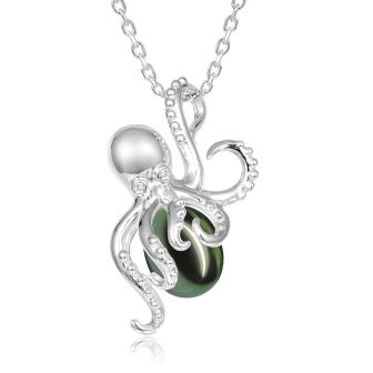 SS Tahitian Pearl Octopus Pendant