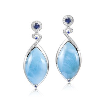 SS 925 Larimar Pendant