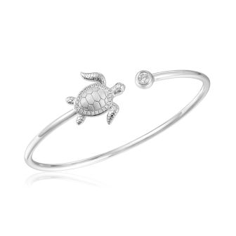 SS 925 Turtle Bangle