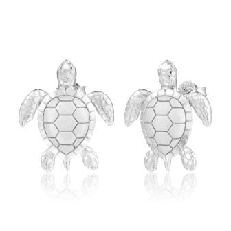 SS 925 Turtle Earrings