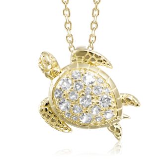 14KY Turtle Pendant