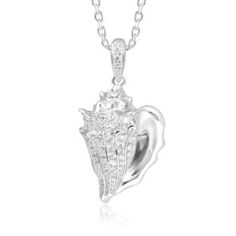 SS 925 Conch Shell Pendant