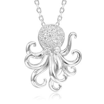 SS 925 Octopus Pendant