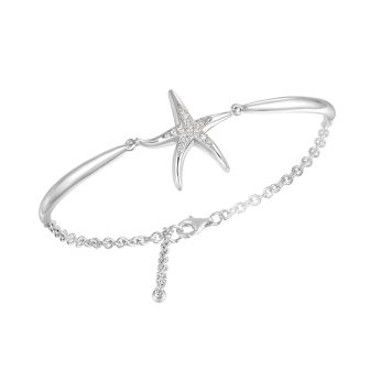 925 SS Starfish Bracelet