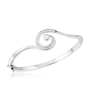 925 SS Wave Bracelet
