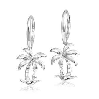 SS 925 Palm Tree Earrings