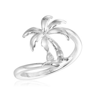 SS 925 Palm Tree Ring