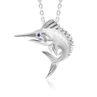 SS 925 Marlin Pendant
