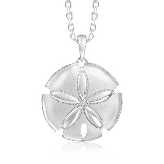 SS 925 Sand Dollar Pendant